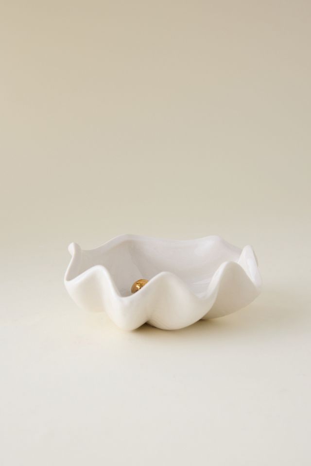 Shell Beaded Trinket Dish #1