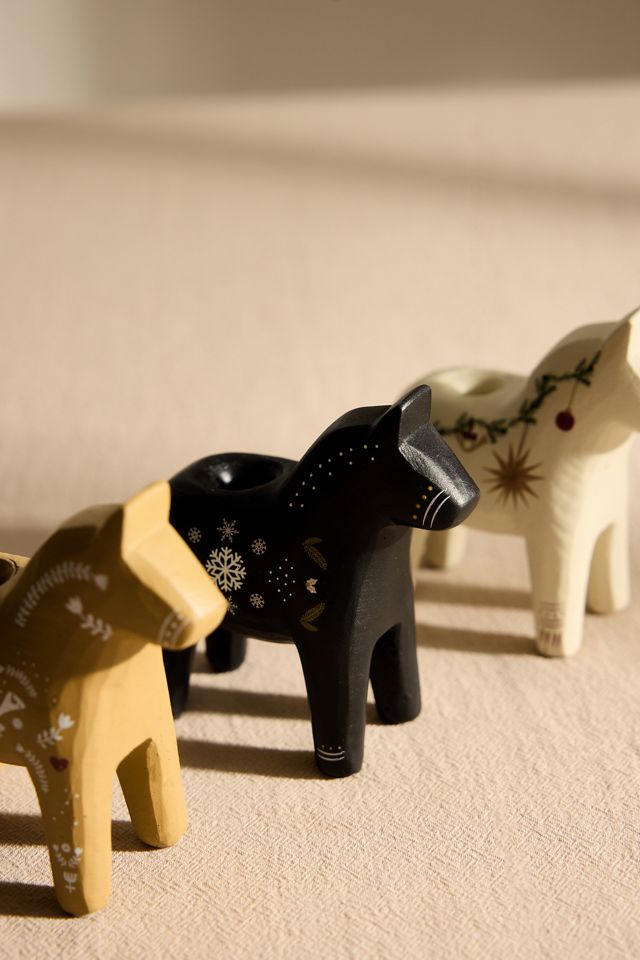 Siffer Horse Candle Holders, Set of 3 #2
