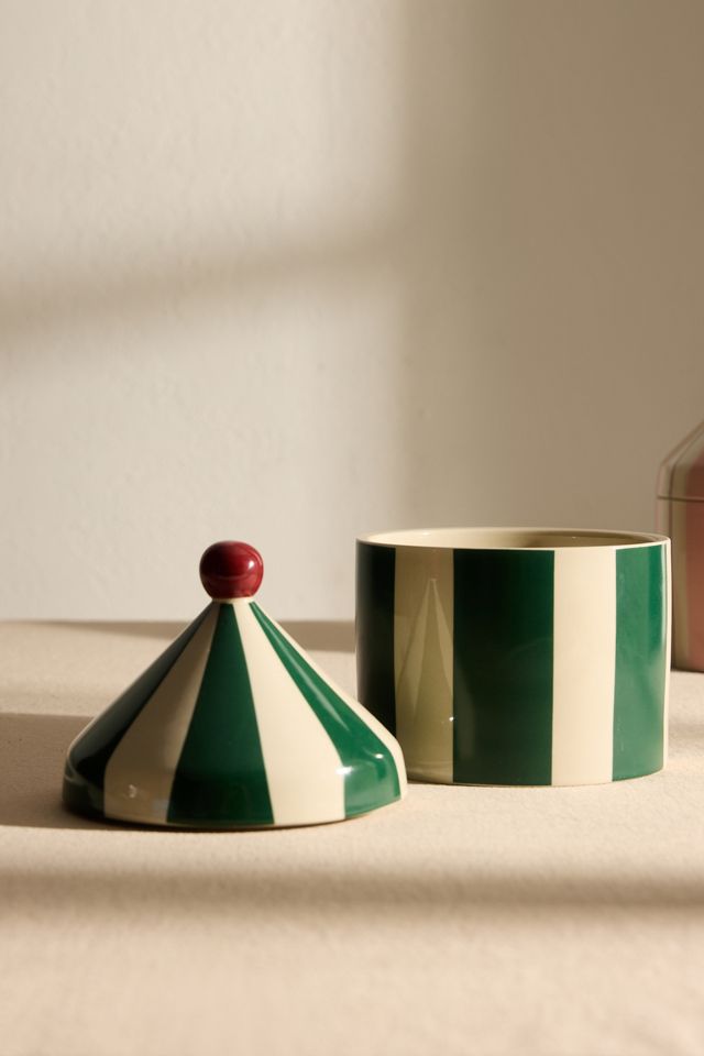 Cimmi Handpainted Lidded Jar #2