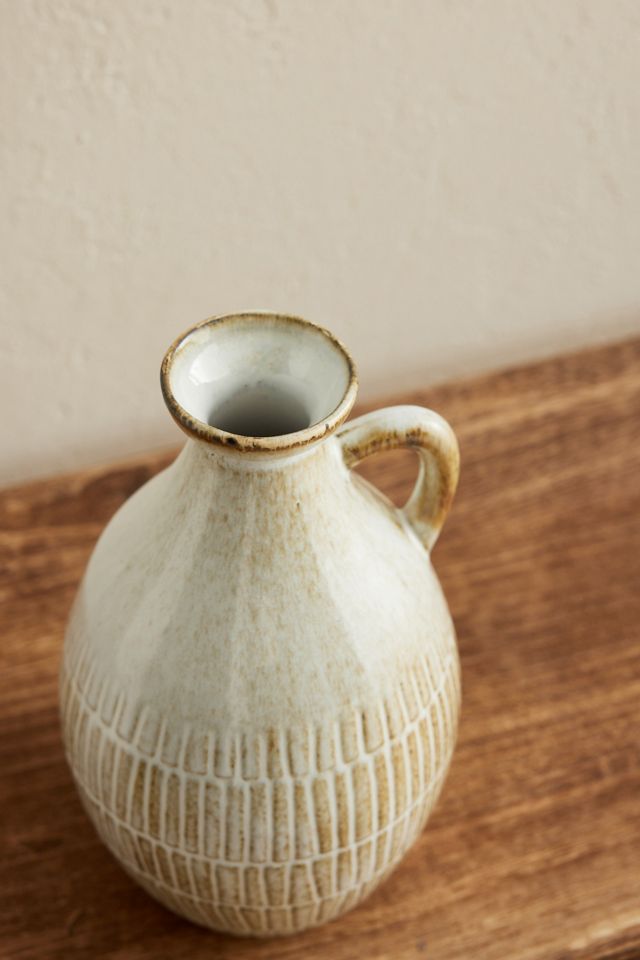 Pichet décoratif nkuku Anjuna à glaçure réactive #1