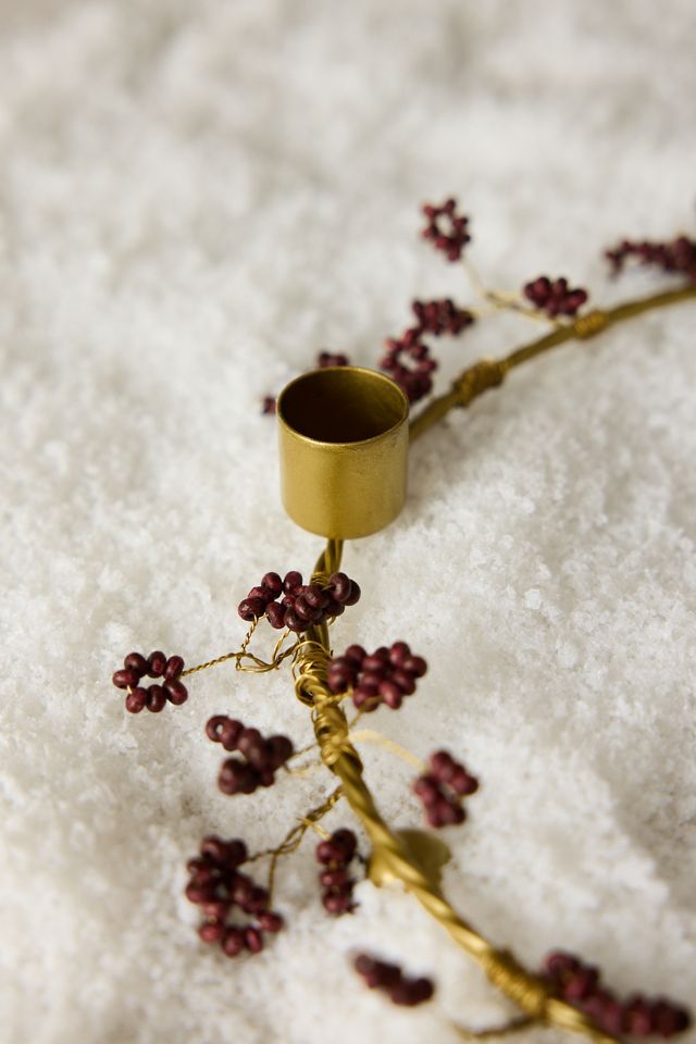 nkuku Berry Garland Candle Holder #2