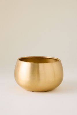 Nkuku Atsu Brass Planter