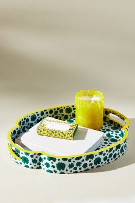 Anna Spiro Quatrefoil Decorative Tray