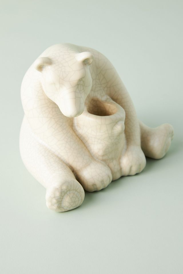 Arctic Woodland Taper Candle Holder Anthropologie