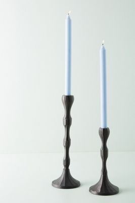 Serrah Metal Candlestick