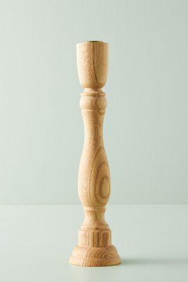 Sawyer Wood Taper Candle Holder
