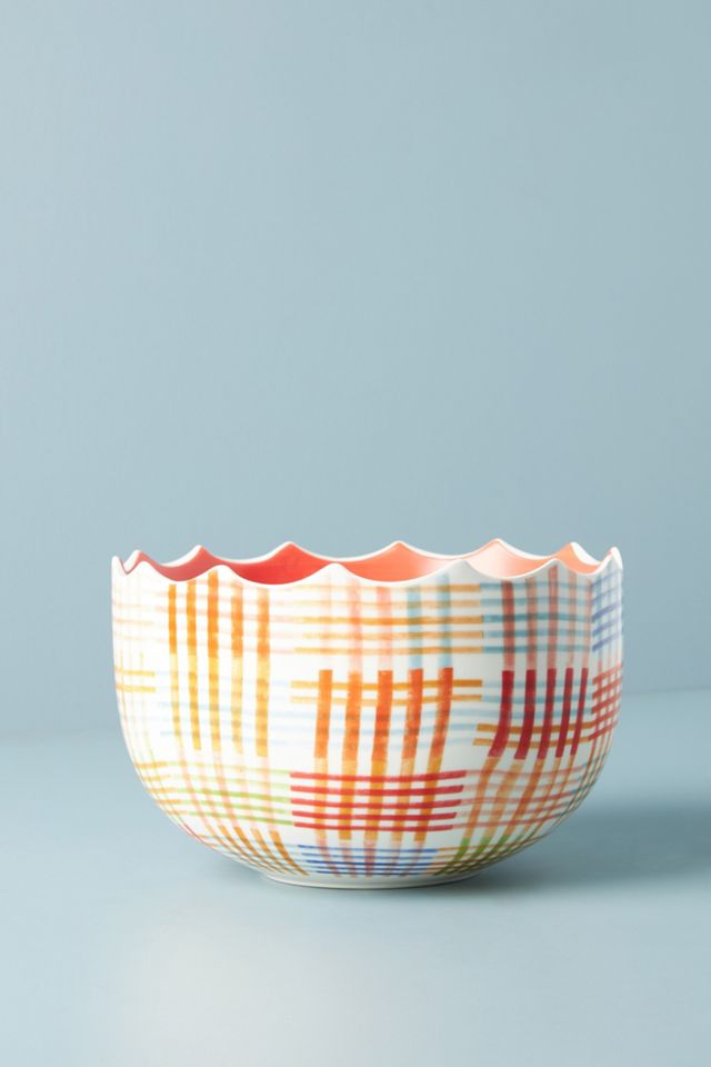 Ginny Gingham Plant Pot #2