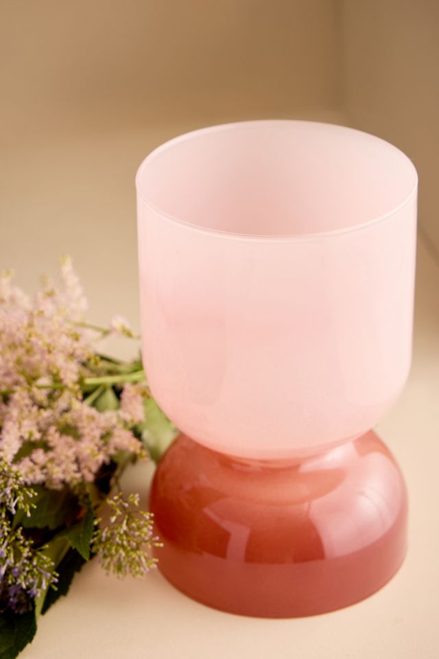 Present Time Zweifarbiger Glas-Kerzenhalter #1