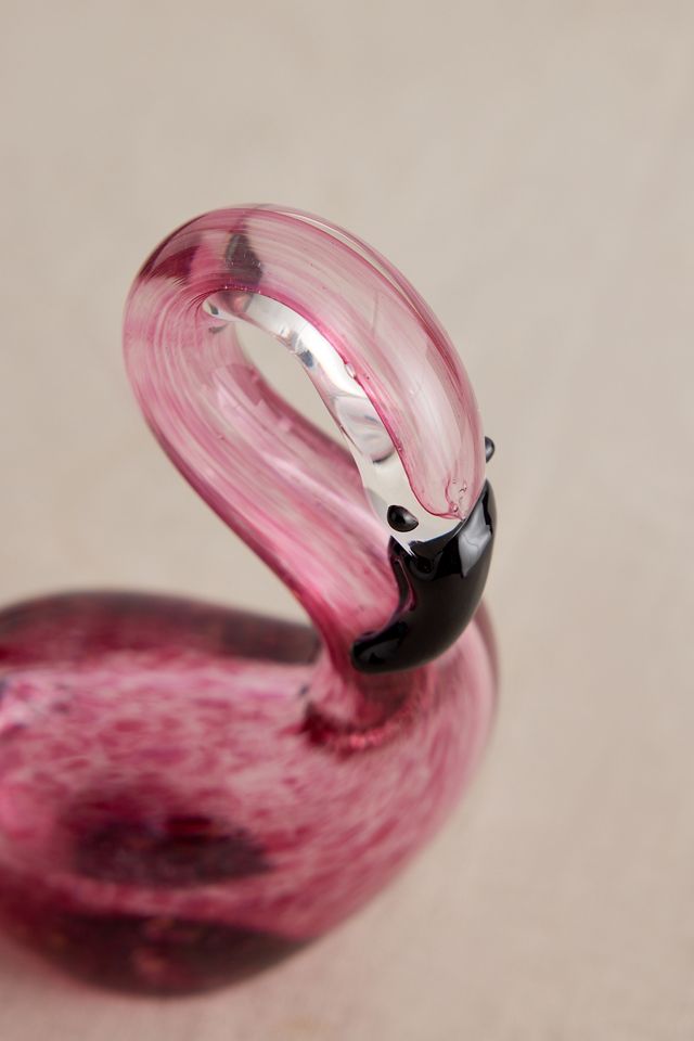 Anna + Nina Glas-Flamingo-Figur #2