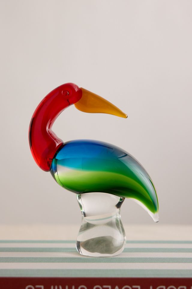 Anna + Nina Glas-Tukanfigur #1