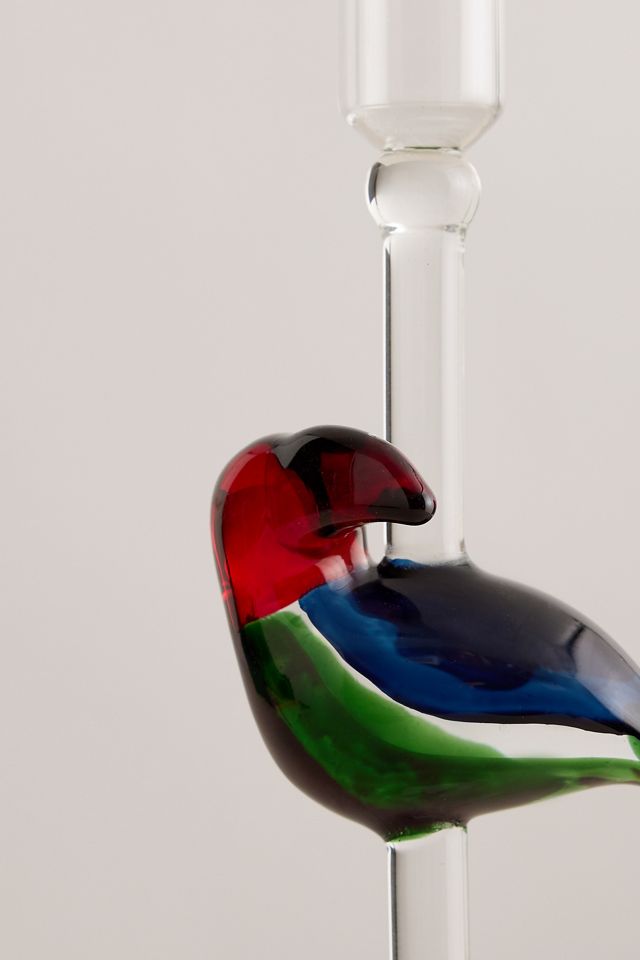 Anna + Nina Toucan Glass Candle Holder  #2