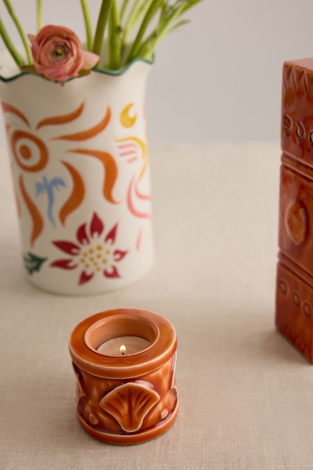 Bougeoir coquillage corail Anna + Nina #2