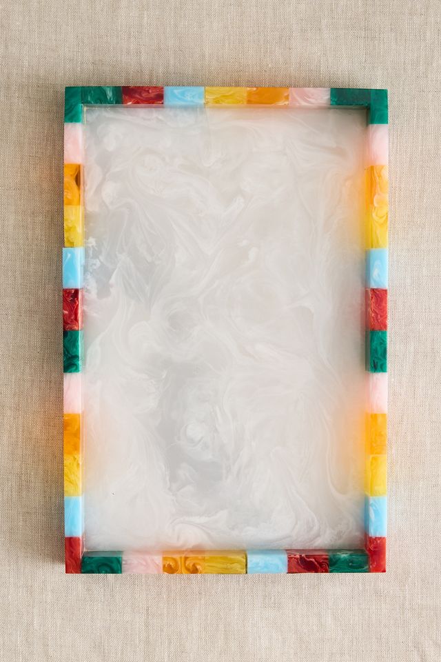 Anna + Nina Resin Gleaming Tray #2