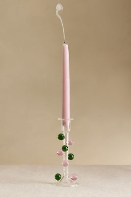 Anna + Nina Multi Berry Glass Candle Holder