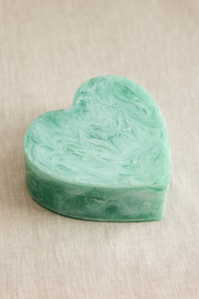 Anna + Nina Baby Blues Resin Heart Box #1