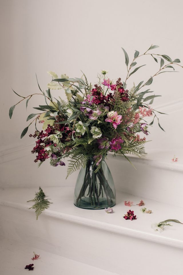 Lila Pasión Faux Flores #5