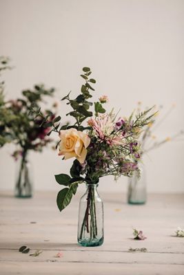 Rosa Posy Fiori Finti