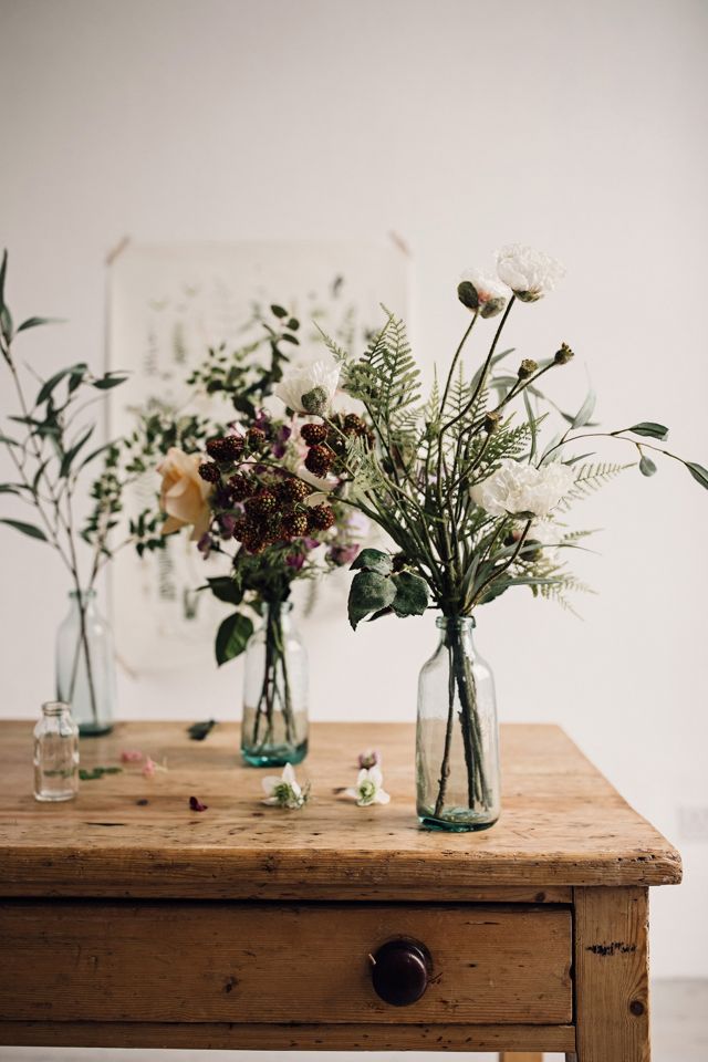 Flores falsas de Poppy Posy #3