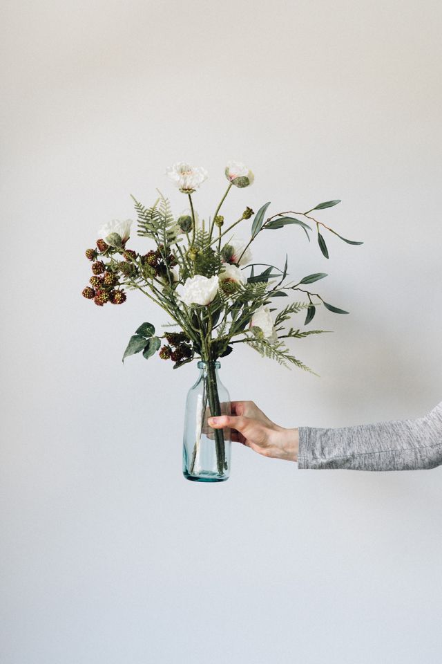 Flores falsas de Poppy Posy #4