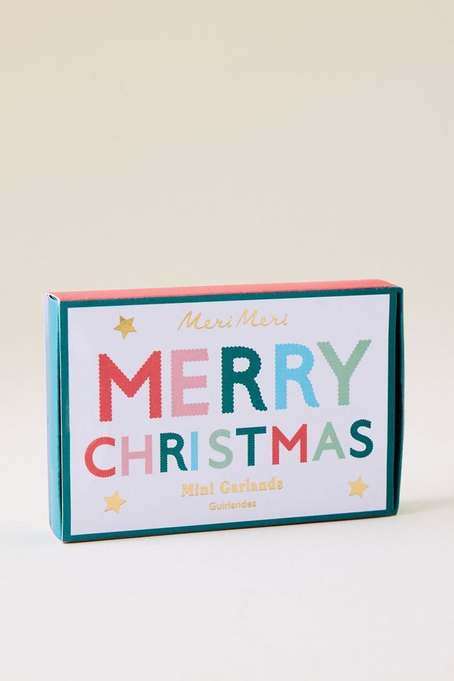 Meri Meri Merry Christmas Mini Matchbox Garland Set #3