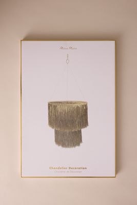 Meri Meri Lampadario con Orpelli Dorati