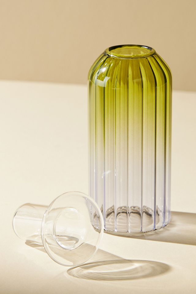 Alpine Glass Taper Candlestick #2