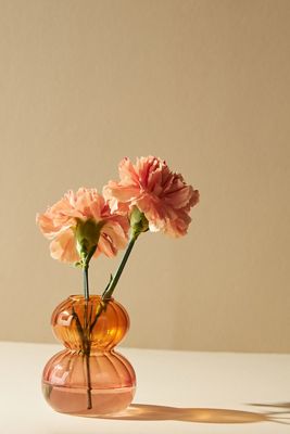 Alpine Glass Taper Candlestick