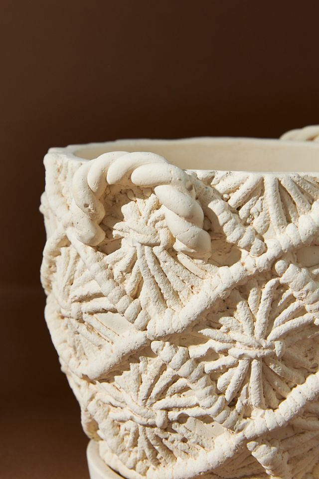 Macrame Cement Planter #6