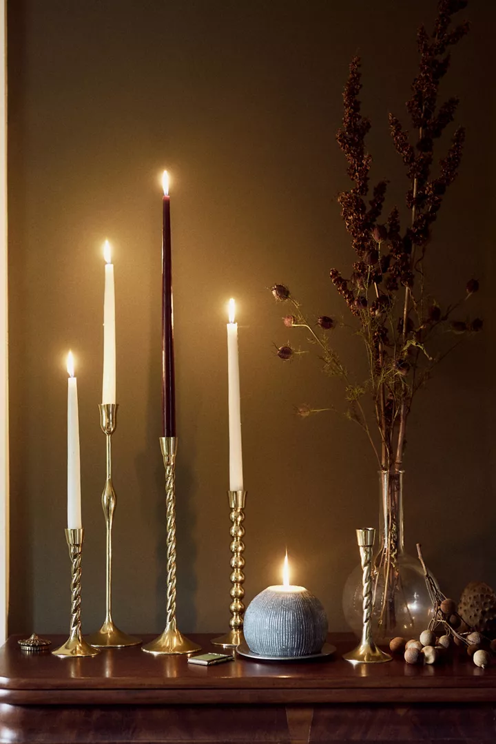 Anthropologie Lumiere Taper Candlestick