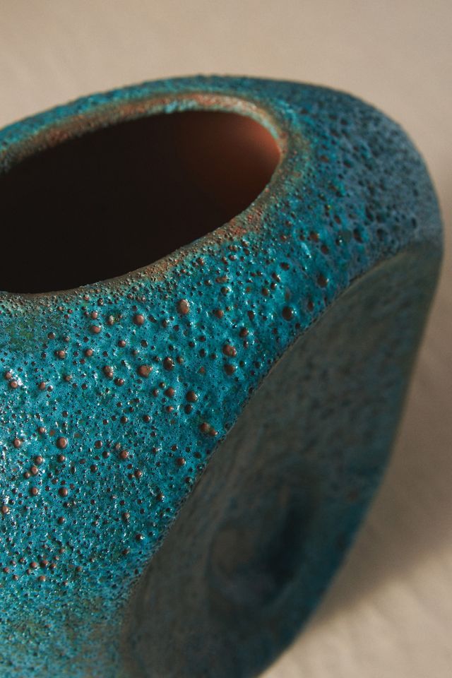 Sculptured Terracotta Vase #2