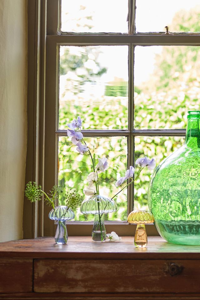 Mushroom Glass Vase #4