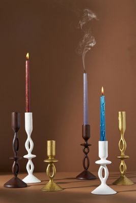 Canela Candlestick Holder