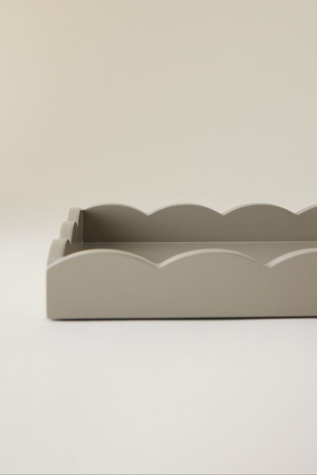 Addison Ross Scalloped Tray #1