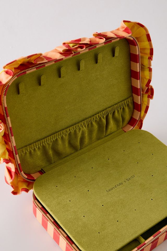Boîte à bijoux pêche et pistache Colours of Arley x Daisy London #3