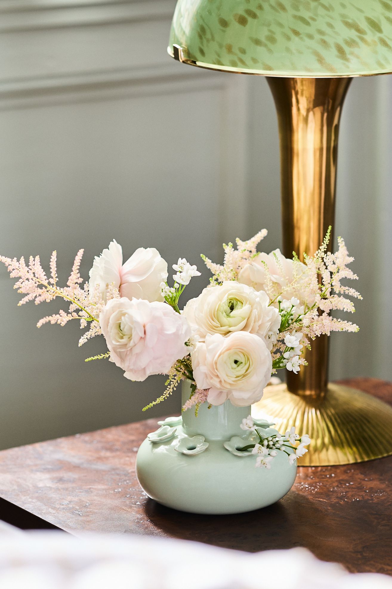 Nova Ceramic Tulipere Vase - Mint