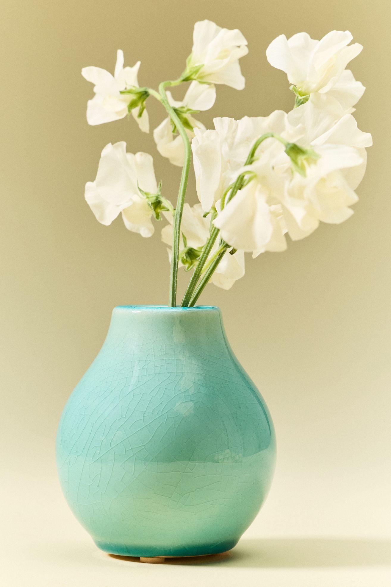 Ceramic Bud Vase - Blue, Assorted