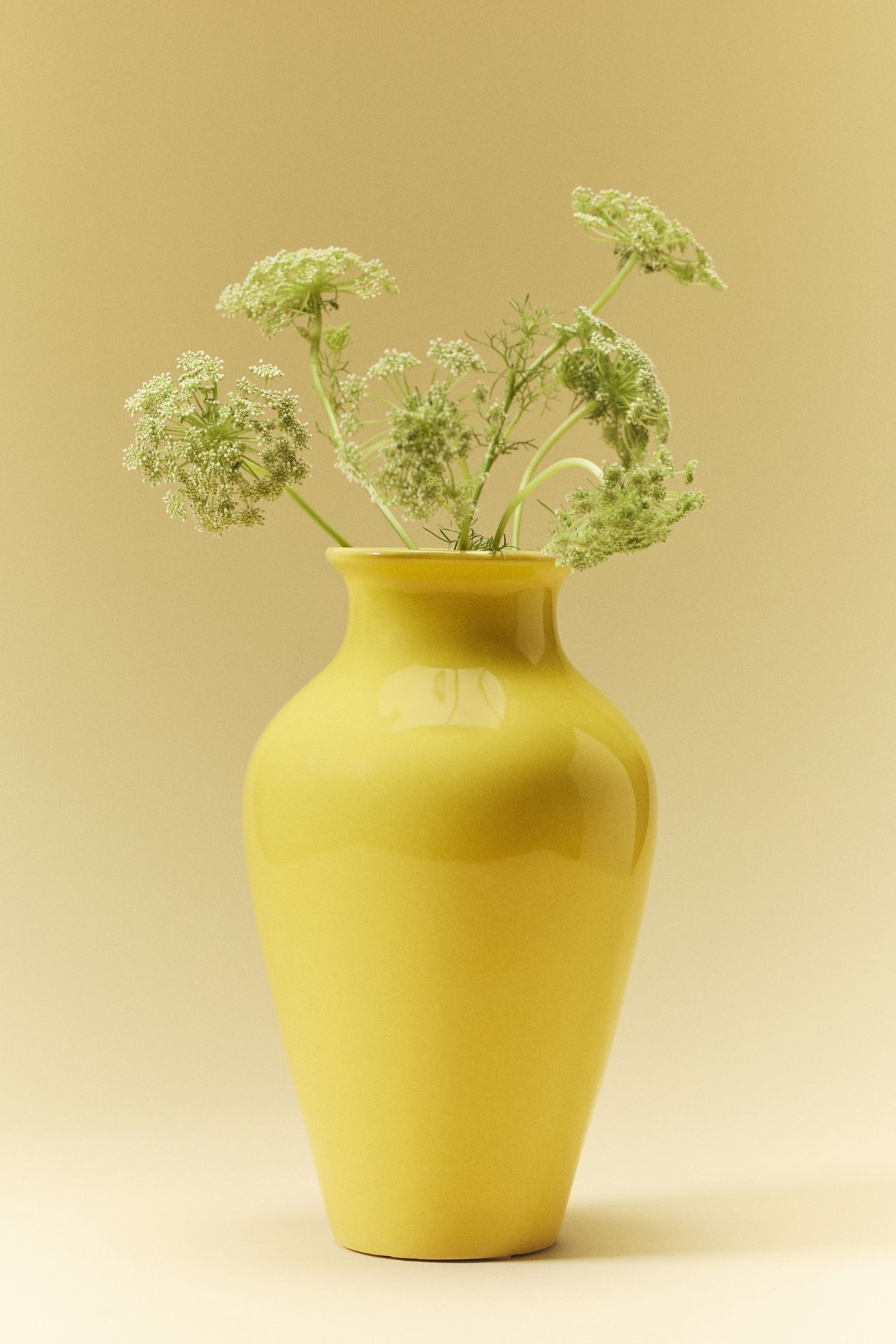 Ceramic Doann Vase - Yellow, Assorted