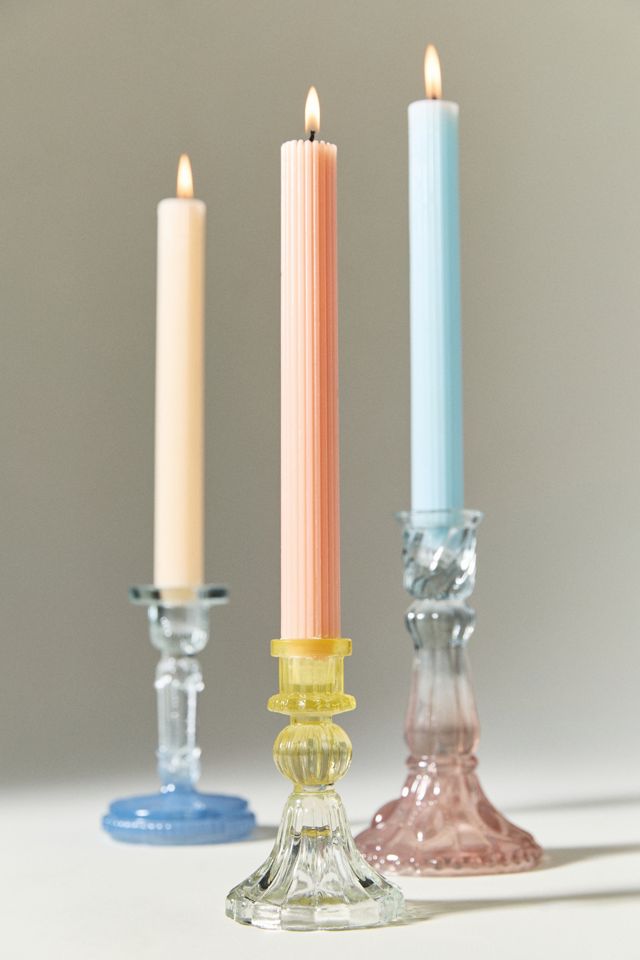 Ombre Glass Candle Holder #2