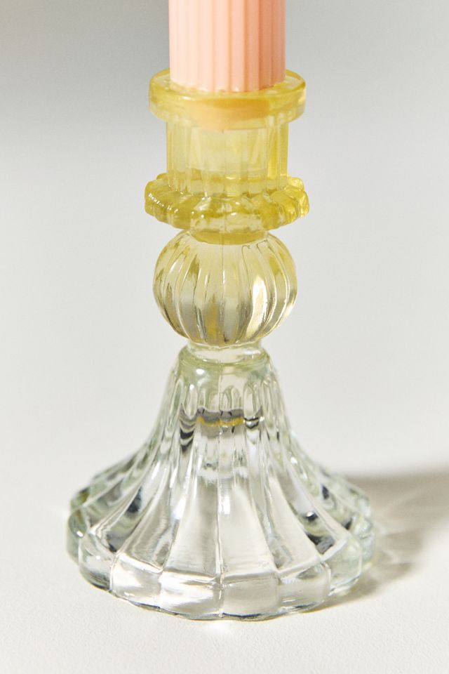 Ombre Glass Candle Holder #1