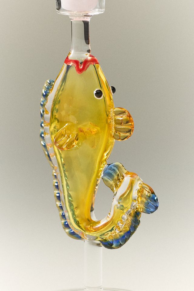 Nautical Glass Candle Holder #1