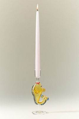 Nautical Glass Candle Holder