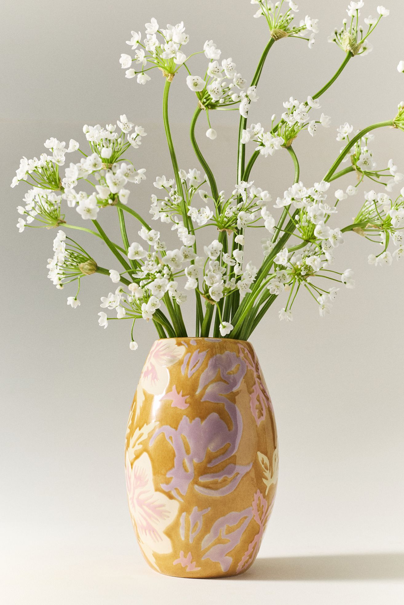 Kauwela Floral Vase - Gold, Assorted