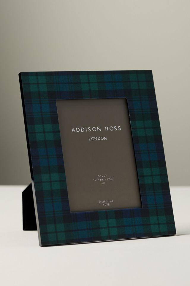 Addison Ross Tartan Lacquer Picture Frame #1