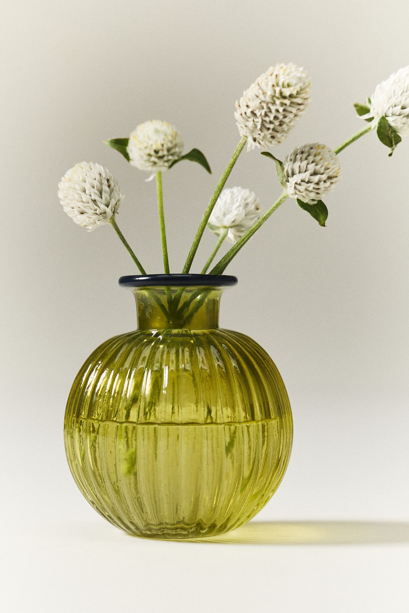 Maeve Glass Bud Vase - Green, S