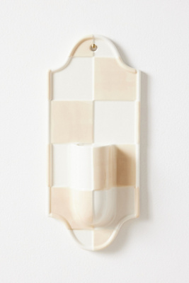 Mari Stoneware Wall Vase