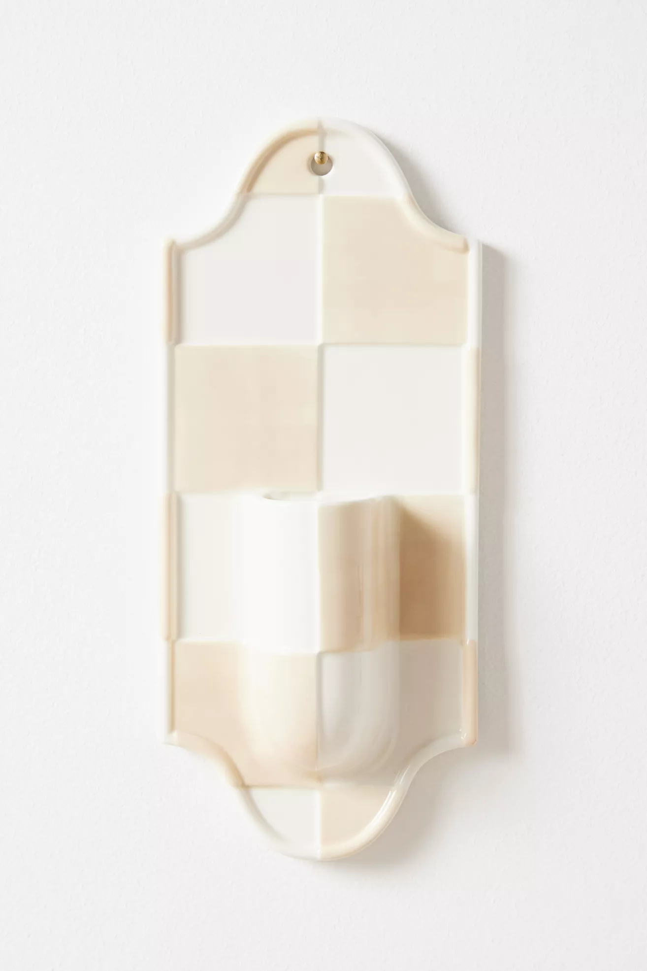Mari Stoneware Wall Vase - thumbnail 3
