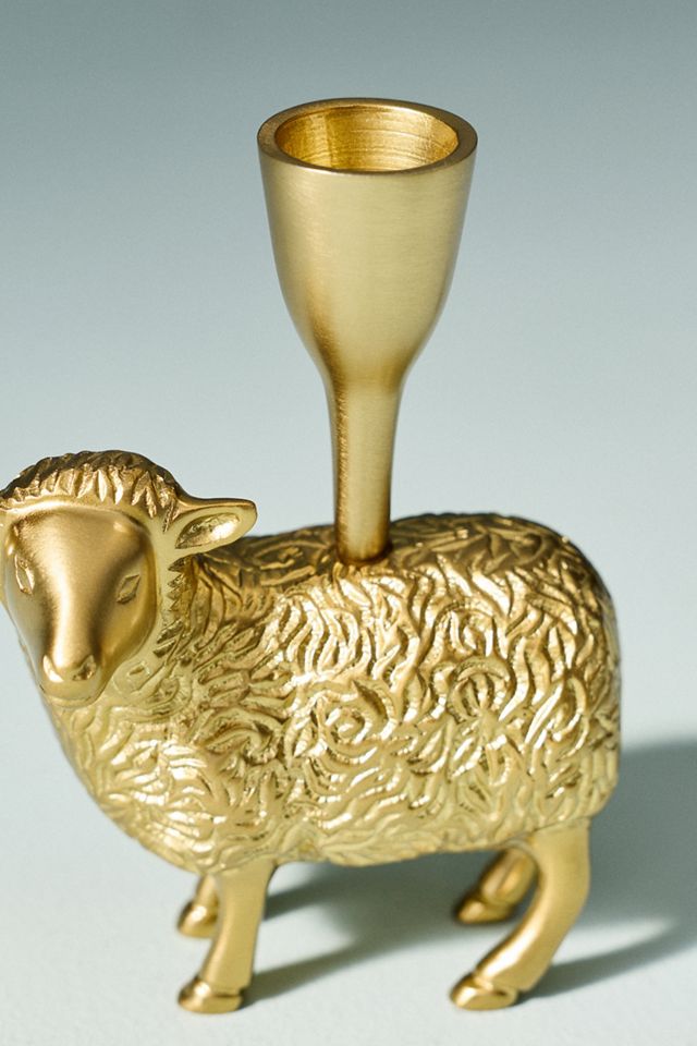 Farm Figural Candle Holder #2