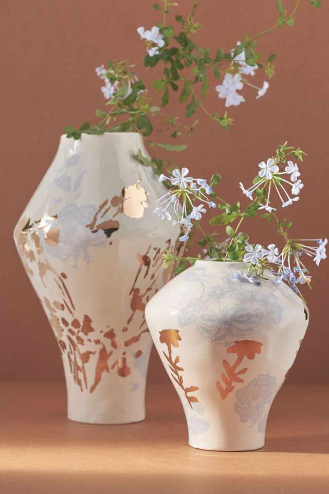 Octavia Floral Ceramic Vase #1