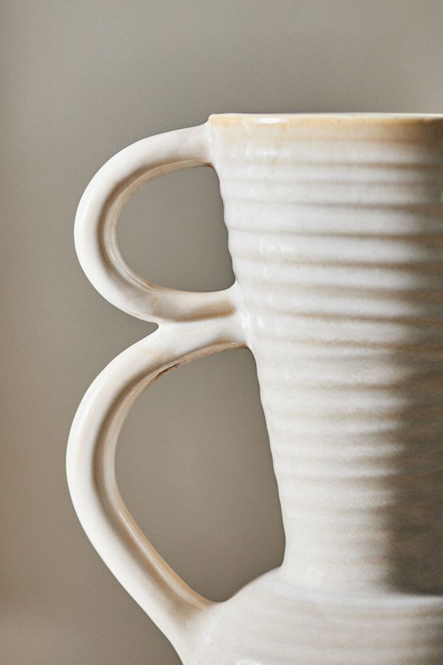 Telfair Multi-Handle Ceramic Branch Vase #3