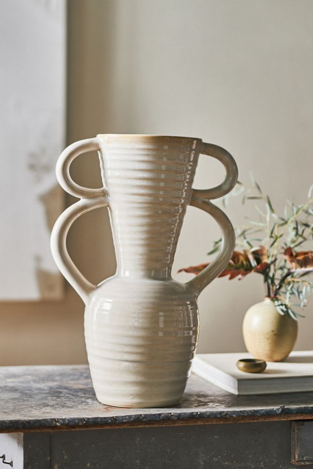 Telfair Multi-Handle Ceramic Branch Vase #1